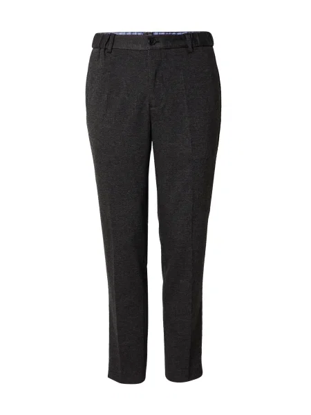 SCOTCH & SODA Ráncos nadrág FINCH / antracit szürke