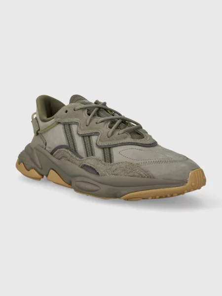 Sneakers boty adidas Originals OZWEEGO zelená šedé