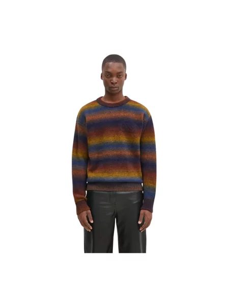 Aries sweter z domieszką wełny Boucle Space Dye Knit ciepły