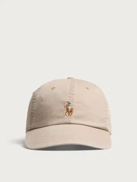Czapka z daszkiem Polo Ralph Lauren brązowa