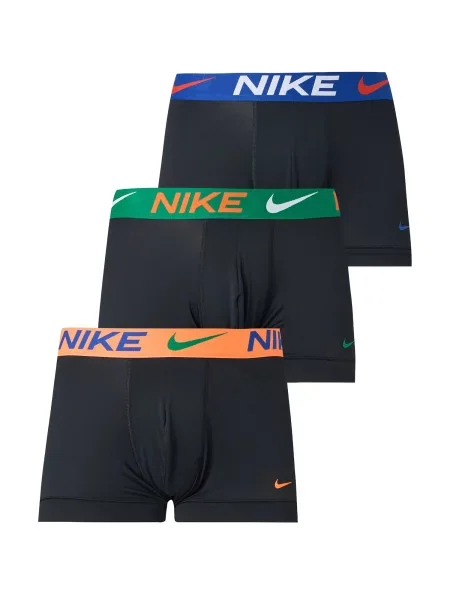 NIKE Bokserice plava / zelena / narančasta crna