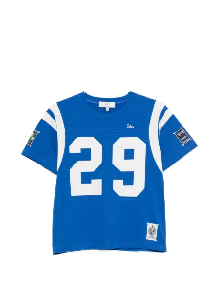 Tricou Sea cu decolteu rotund albastru