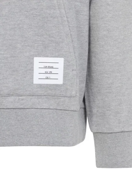 Hanorac Thom Browne cu dungi gri