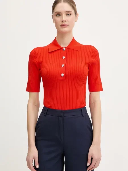 Tricou polo Fusalp portocaliu