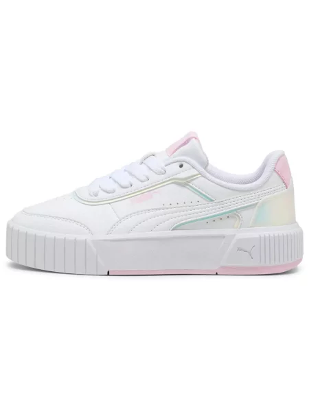 Buty sportowe dla dzieci Puma Carina Mia Holo Jr białe