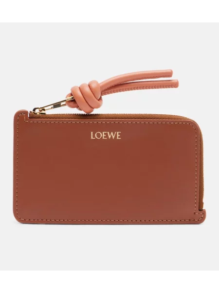 Portofel Loewe din piele maro