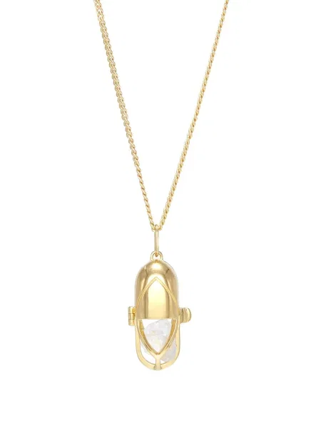 Pandantiv Capsule Eleven de cristal auriu