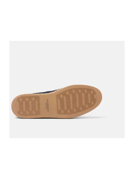 Espadryle Scarosso zamszowe niebieskie