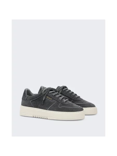 Haftowane sneakersy Axel Arigato szare