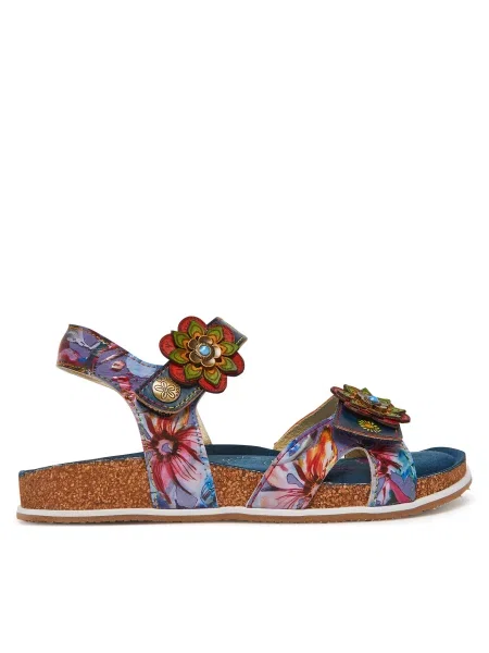 Sandali Laura Vita Brcyano 12 Mornarsko modra