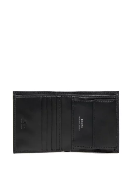 Novčanik Guess s autogramom crna