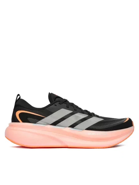 Sneakers adidas Supernova Glide M Running Core Black/ Iron Met./ Lucid Orange EUR 47 czarne