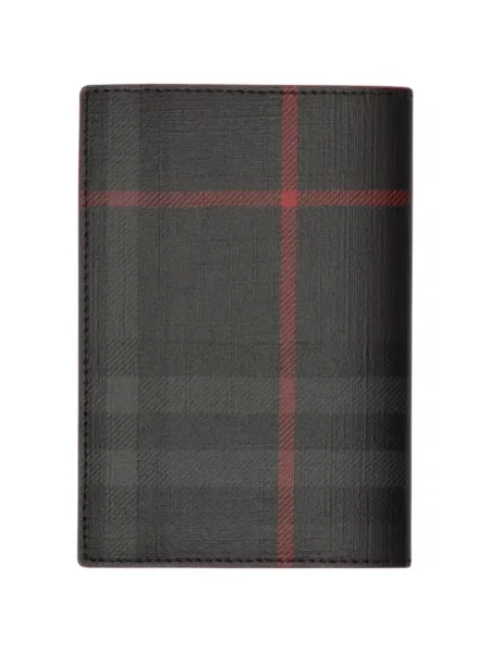 Portofel Burberry cu autograf negru