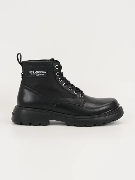 Karl Lagerfeld ghete de piele MASON 6 negru