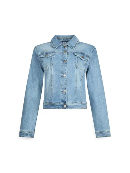 Liu Jo Geacă de primăvară-toamnă denim albastru