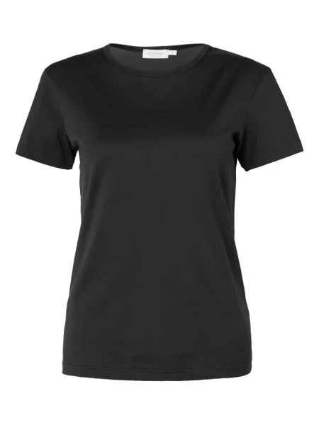 Tricou Sunspel scurt negru