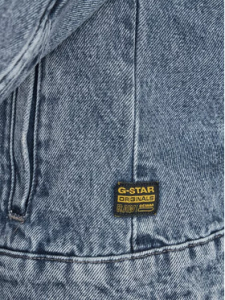 Jeansová bunda G-Star Raw modrá