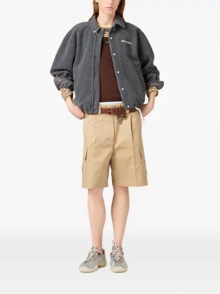 Pantaloni chino Miu Miu
