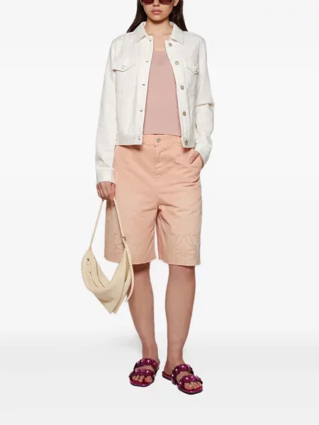 Сандали Loewe на цветя розово