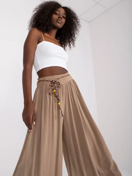 Pantaloni Fashionhunters bej