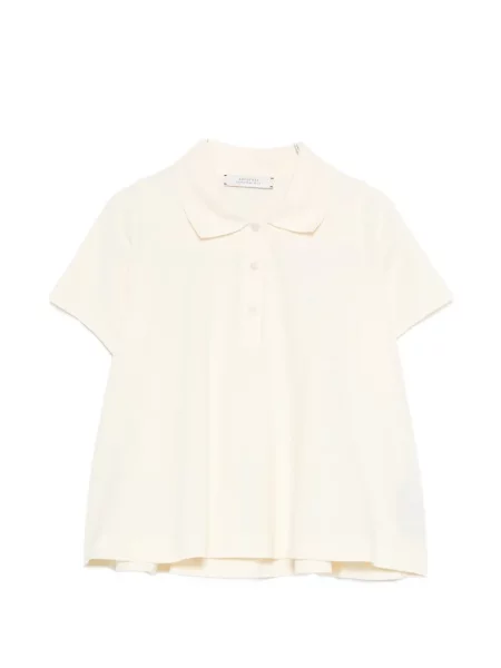 Tricou polo Dorothee Schumacher galben