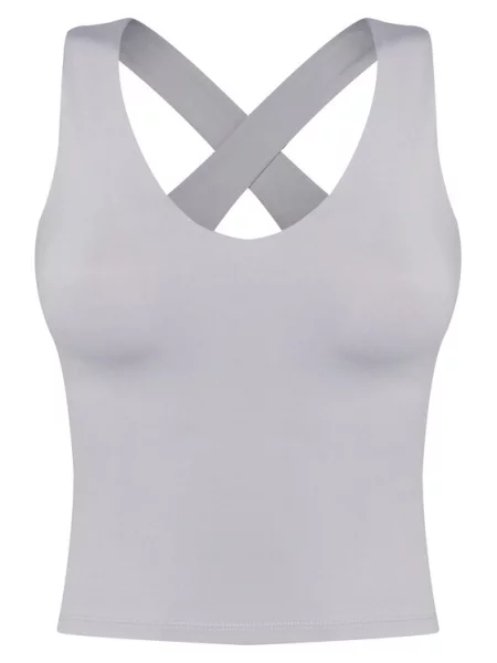 Girlfriend Collective Топ Zoe фіолетовий