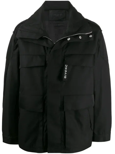 Geacă Givenchy cu glugă negru