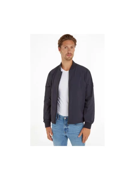 Kurtka bomber Tommy Hilfiger niebieski