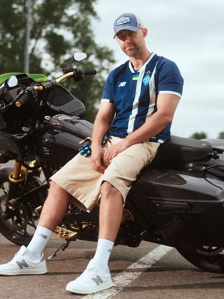 Футболка New Balance синяя
