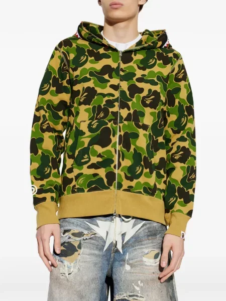 Hanorac cu glugă A Bathing Ape® cu model camuflaj