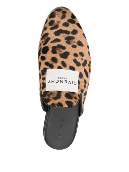Pantofi loafer Givenchy cu imagine cu model leopard