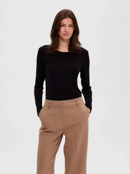 SELECTED FEMME Majica Dianna' črna