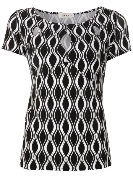 Tricou Amir Slama cu imagine negru