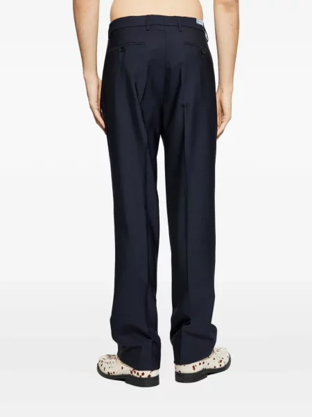 Pantaloni Etro de lână albastru