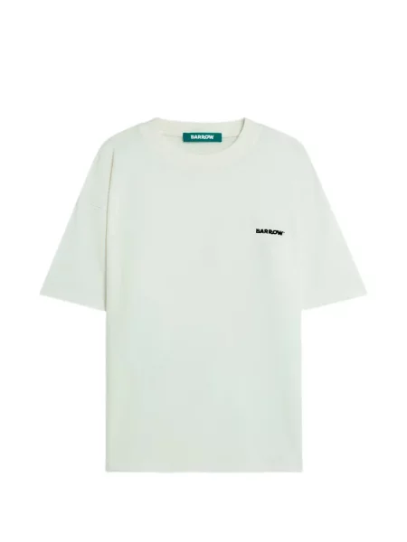 Tričko Barrow s autogramem bílé