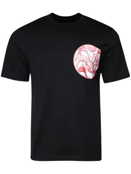 Tricou Amiri cu imagine negru