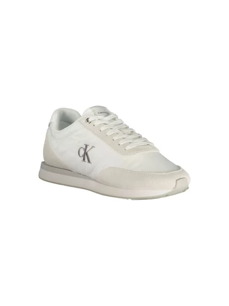Sneakersy Calvin Klein skórzane białe