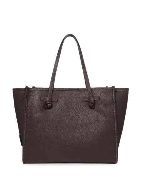 Geantă shopper Marcella Club din piele maro