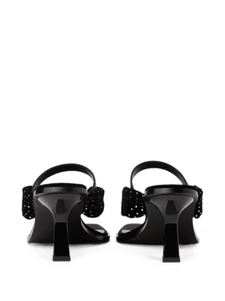 Sandale Karl Lagerfeld cu volane negru