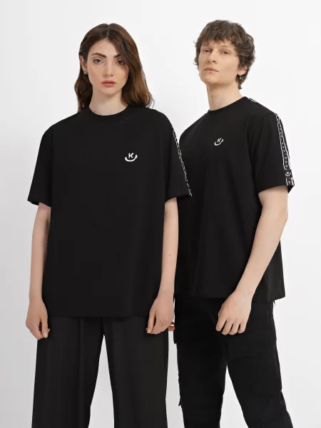 INTERTOP KALUSH Футболка Унісекс Без підкладки чорний