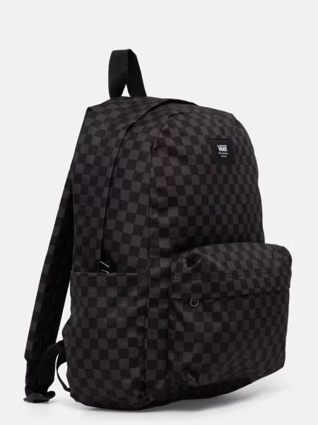Plecak miejski dziecięcy Vans Old Skool Grom Check 18 l black/charcoal czarny