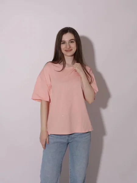 Футболка Lumo розовая
