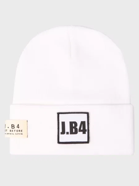 Шапка J.b4 Just Before біла