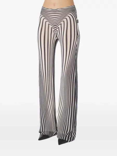 Pantaloni Jean Paul Gaultier alb