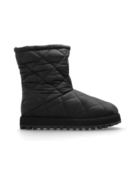 Botki Dolce And Gabbana z logo czarne