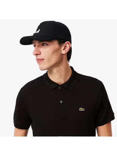 Lacoste Koszulka Polo Regular Fit czarna