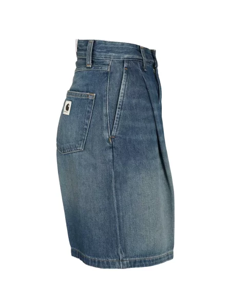 Džínové šortky Carhartt Wip modré
