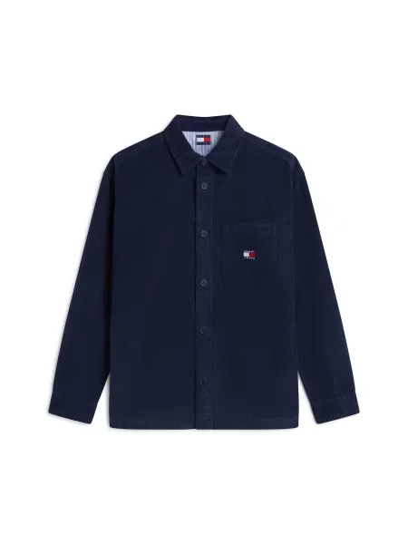 Tommy Jeans Cămașă bleumarin