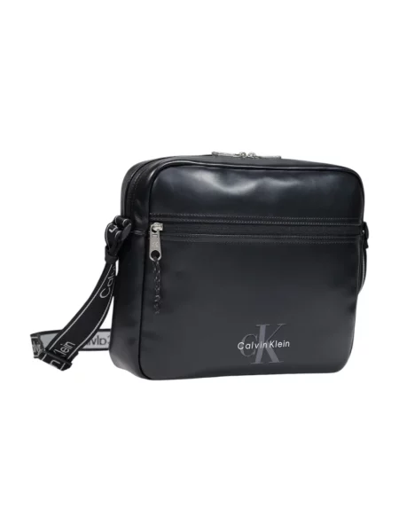 Torba na laptop z napisem z logo model BOLD LOGO WEBBING LAPTOP' Ck Calvin Klein czarna