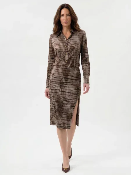 Спідниця Elisabetta Franchi коричнева